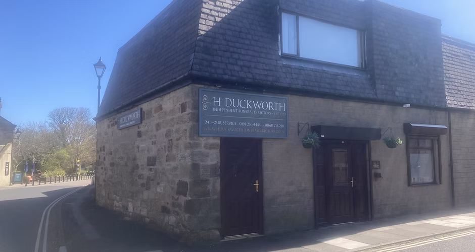 H Duckworth Funeral Directors building - Cramlington
